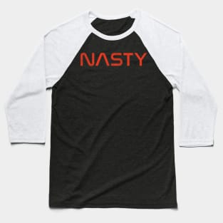 Nasty NASA Baseball T-Shirt